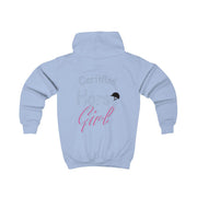 Certified Horse Girl - Horses Kids Hoodie 6