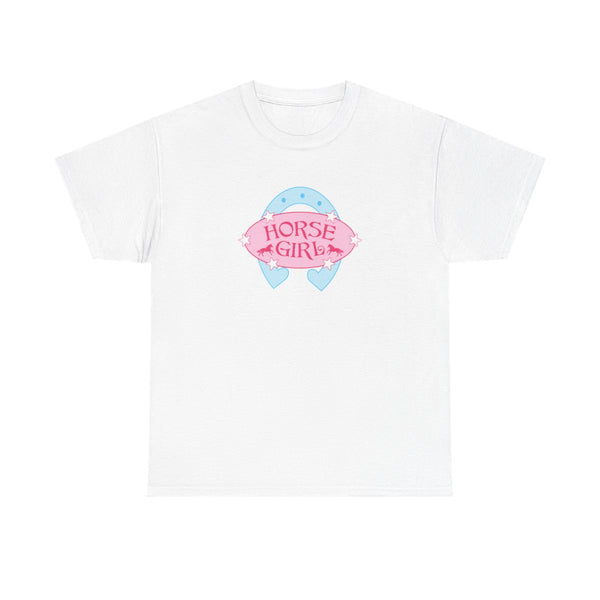 Horse Girl - Horses T-Shirt White Front