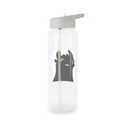 Black Fury Dragon Clear Water Bottle 7