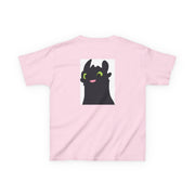 Black Fury Dragon Kids T-Shirt 8