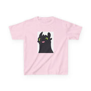 Black Fury Dragon Kids T-Shirt 7