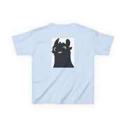 Black Fury Dragon Kids T-Shirt 6
