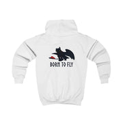 Dragon Born To Fly Kids Hoodie 2