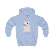 White Fury Dragon Kids Hoodie 7