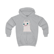 White Fury Dragon Kids Hoodie 3