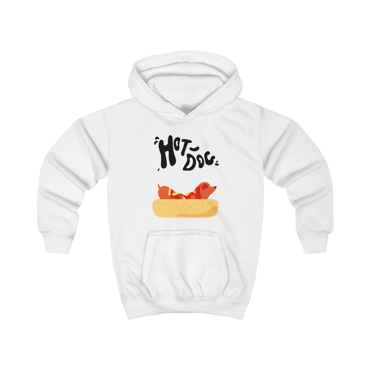 Hot Dog - Dachshunds Kids Hoodie