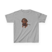 Brown - Dachshunds Kids T-Shirt 3