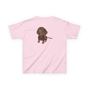 Brown - Dachshunds Kids T-Shirt 8