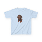Brown - Dachshunds Kids T-Shirt 5