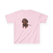 Brown - Dachshunds Kids T-Shirt 7
