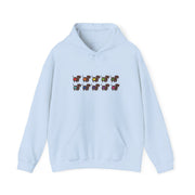 Love hearts - Dachshunds Hoodie 9