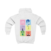 I Have Moods - Inside Out Kids Hoodie 2