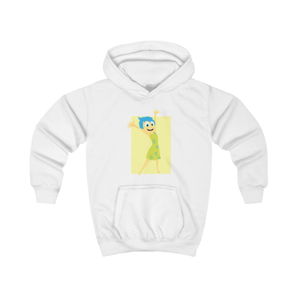Joy - Inside Out Kids Hoodie White Front