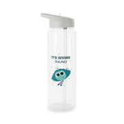 It's Giving Jelousy - Inside Out Clear Water Bottle 6