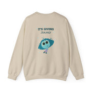 It's Giving Jelousy - Inside Out Sweatshirt 6