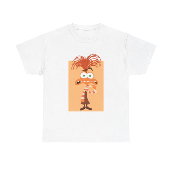 Anxiety - Inside Out T-Shirt White Front