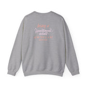 Being A Functional Adult - Aesthetic Quote Sweatshirt 4