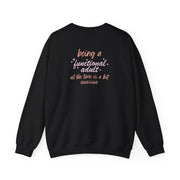 Being A Functional Adult - Aesthetic Quote Sweatshirt 6