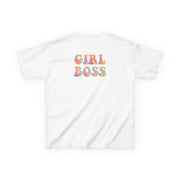Girl Boss - Aesthetic Quote Kids T-Shirt 2