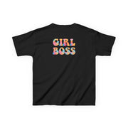 Girl Boss - Aesthetic Quote Kids T-Shirt 6