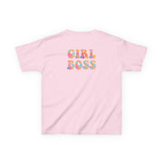 Girl Boss - Aesthetic Quote Kids T-Shirt 10