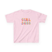 Girl Boss - Aesthetic Quote Kids T-Shirt 9
