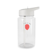 Time To Float - Clown Clear Water Bottle 2