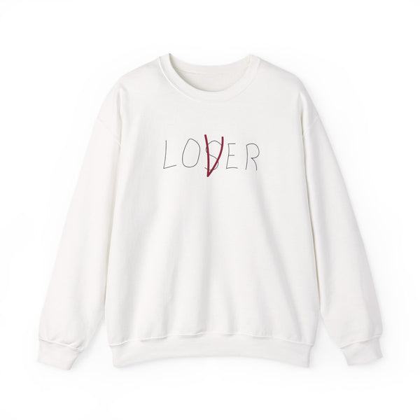 Loser - Clown Sweatshirt White Front