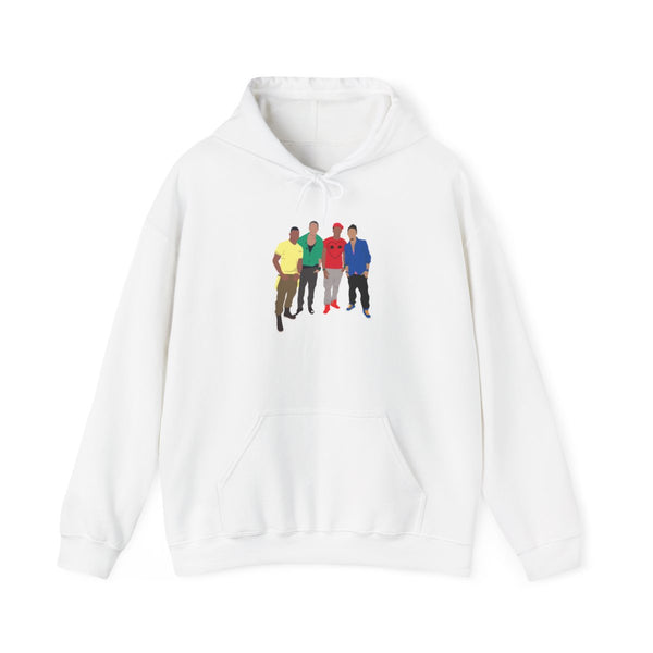 Members Purple Hoodie White Front
