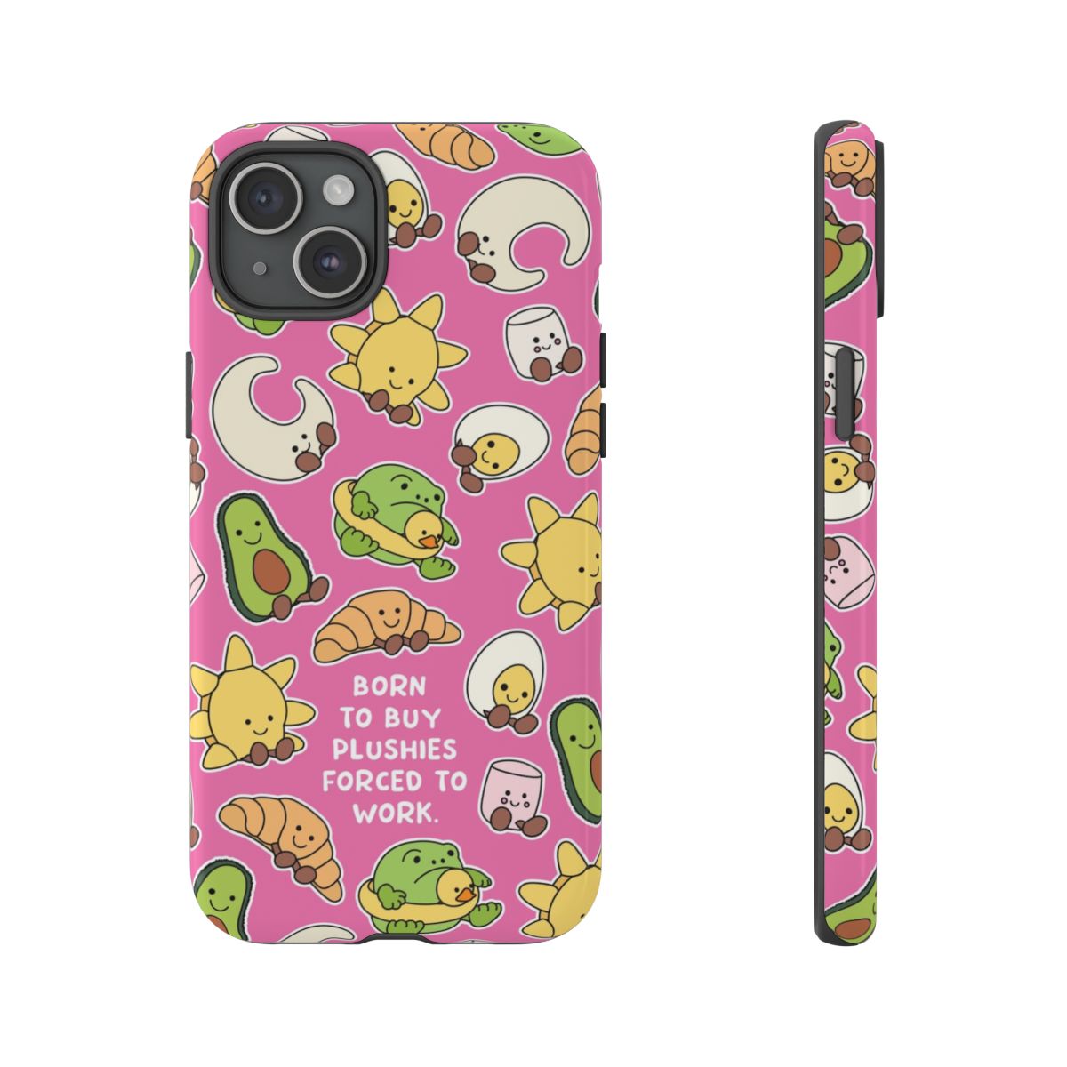 Born To Buy Plushy Phone Case