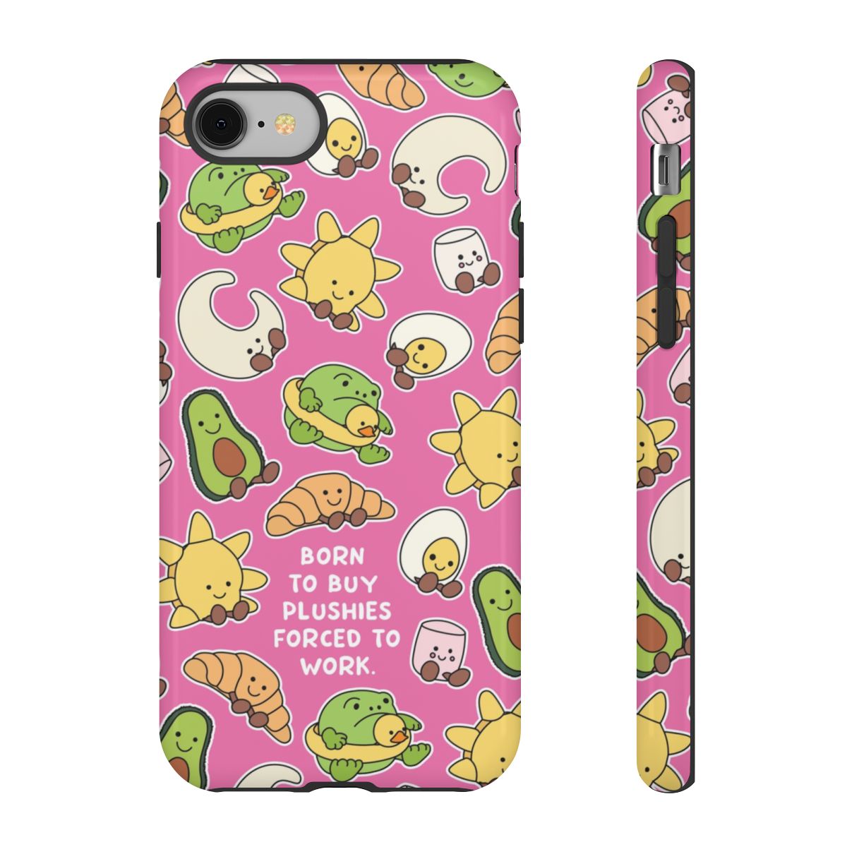 Born To Buy Plushy Phone Case