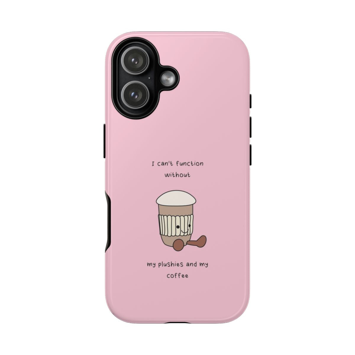 Coffee - Plushy Phone Case