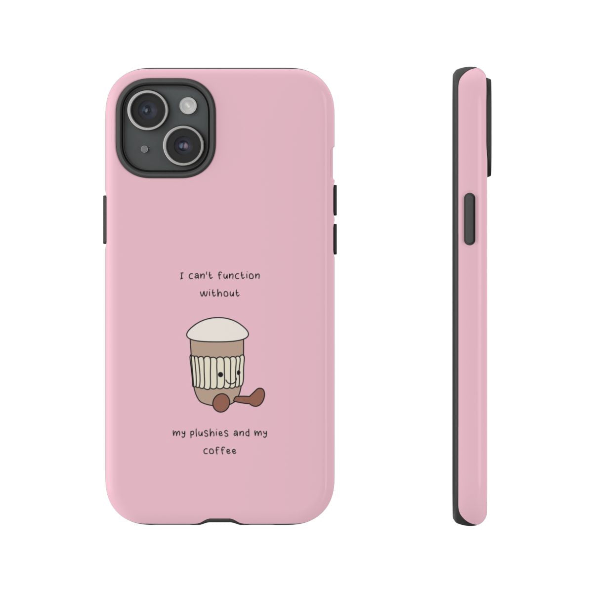 Coffee - Plushy Phone Case