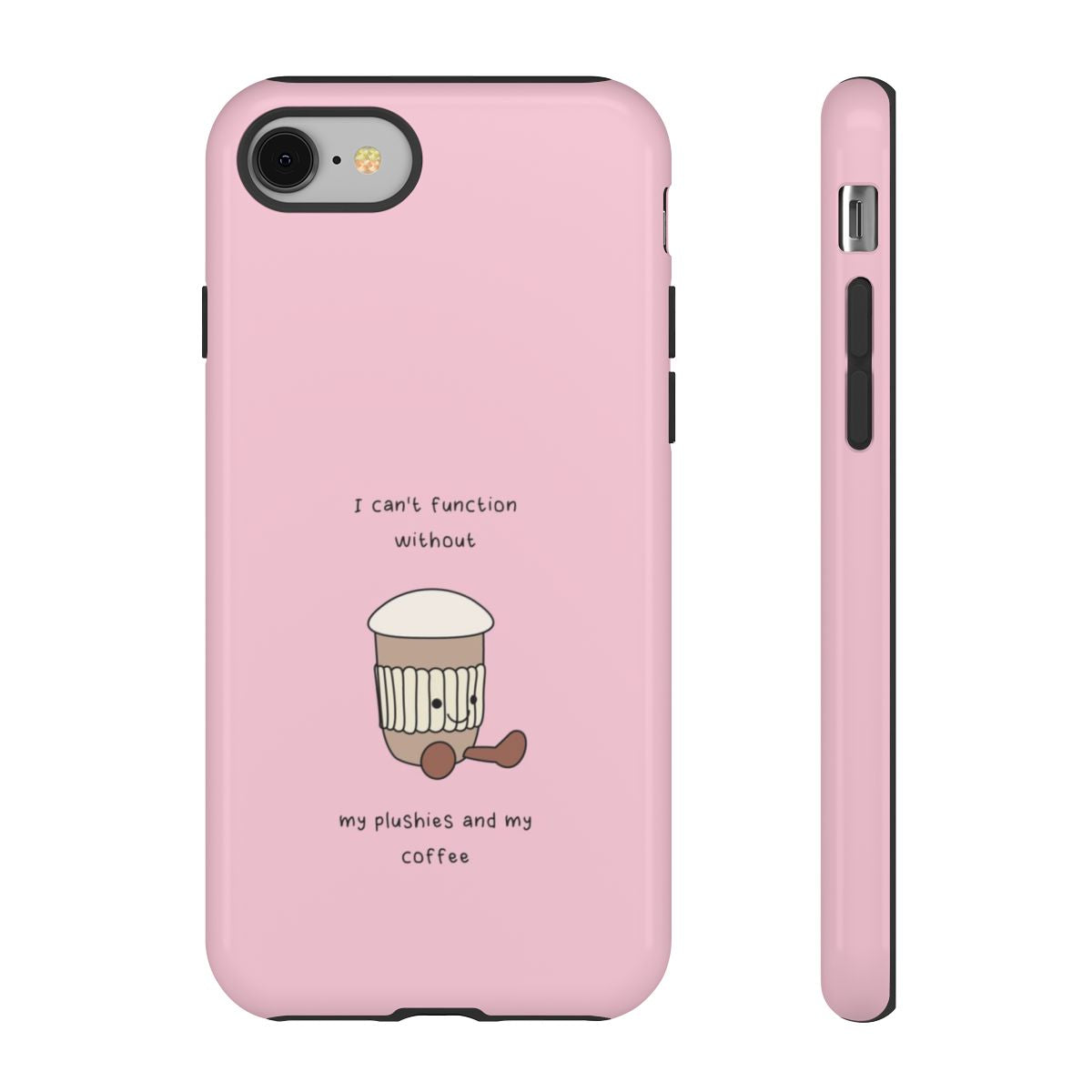 Coffee - Plushy Phone Case