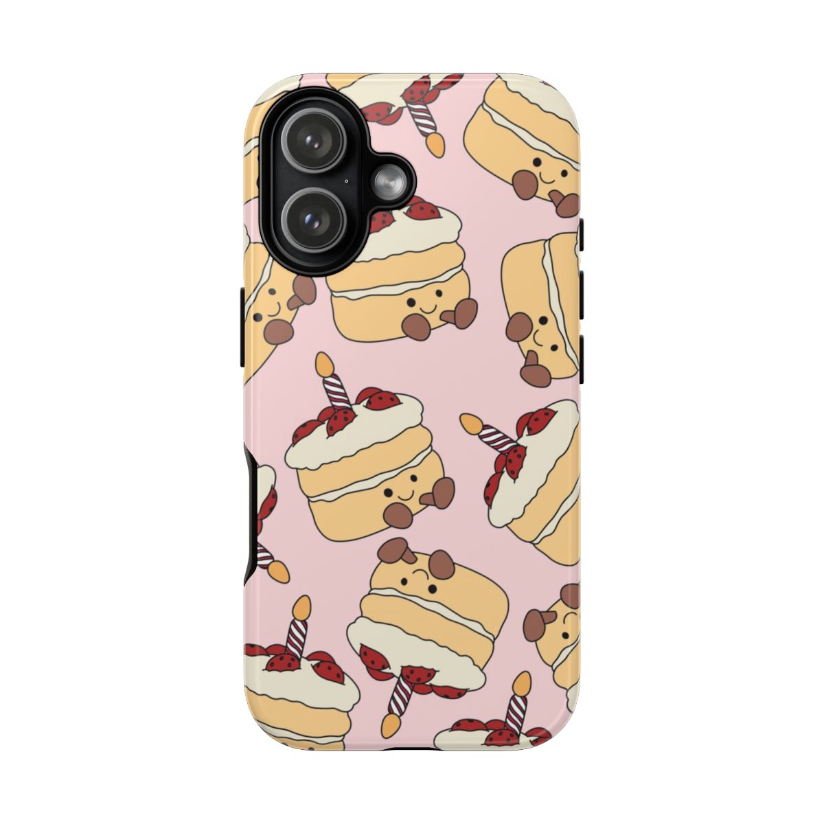 Cake Pattern - Plushy Phone Case
