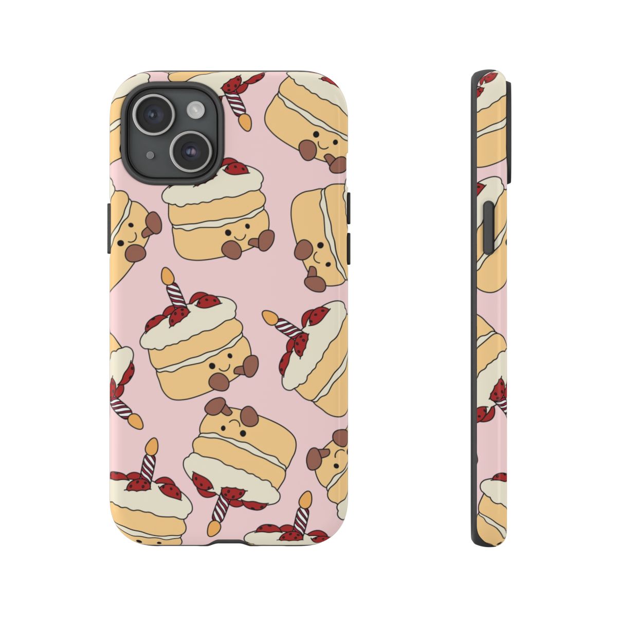 Cake Pattern - Plushy Phone Case
