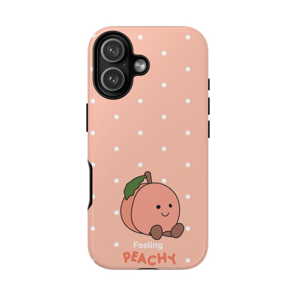 Peach Pattern Phone Case