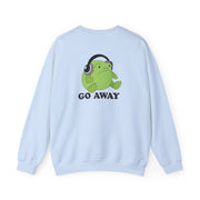 Go Away Grumpy Frog  Sweatshirt 10