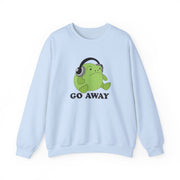 Go Away Grumpy Frog  Sweatshirt 9