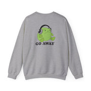 Go Away Grumpy Frog  Sweatshirt 4