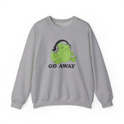 Go Away Grumpy Frog  Sweatshirt 3