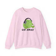 Go Away Grumpy Frog  Sweatshirt 7