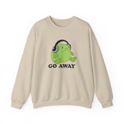 Go Away Grumpy Frog  Sweatshirt 5