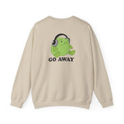 Go Away Grumpy Frog  Sweatshirt 6