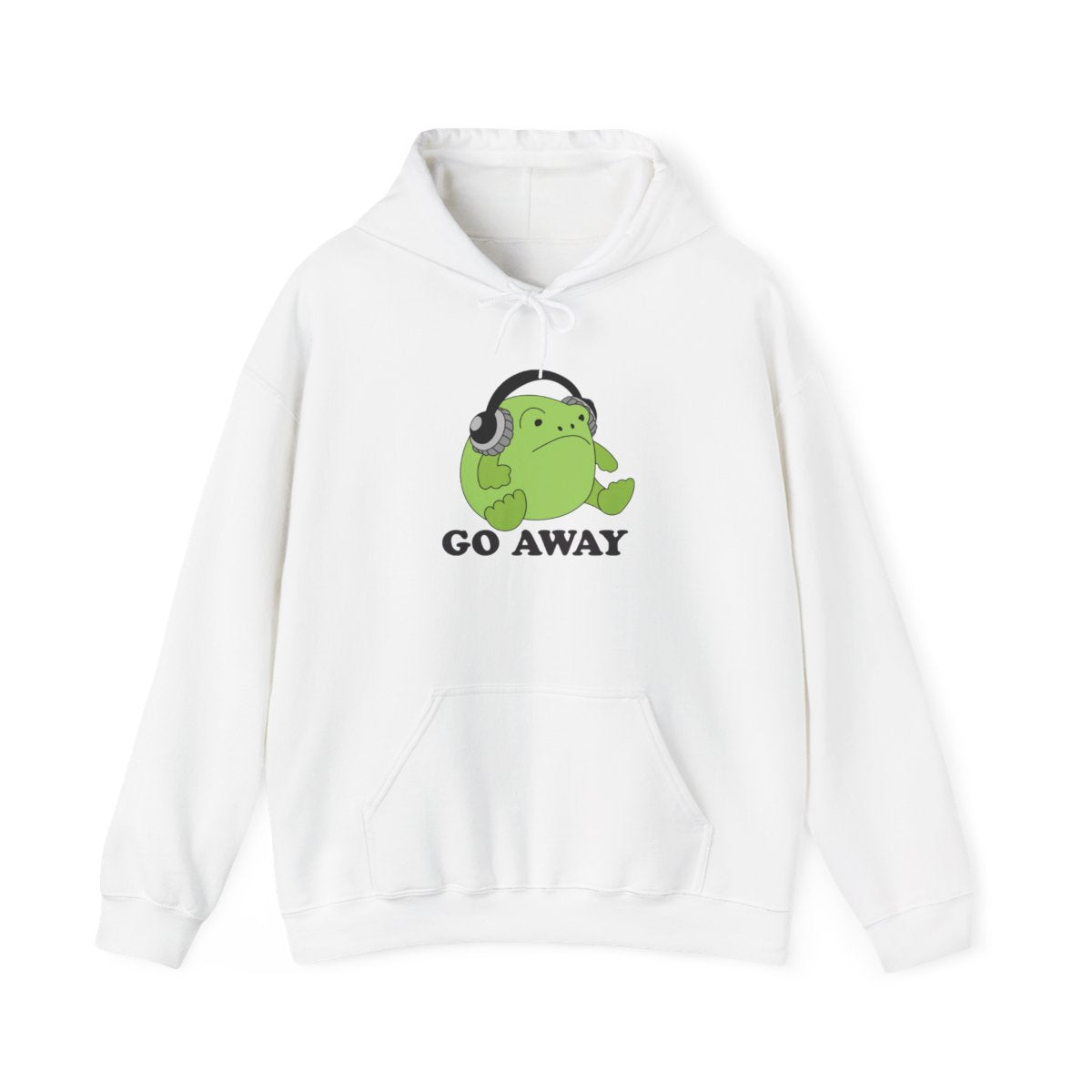 Go Away Grumpy Frog  Hoodie