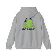 Go Away Grumpy Frog  Hoodie 4