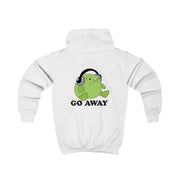 Go Away Grumpy Frog  Kids Hoodie 2