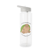 Grumpy Era Turtle Clear Water Bottle 6