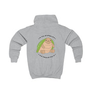 Grumpy Era Turtle Kids Hoodie 4