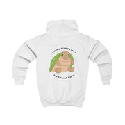Grumpy Era Turtle Kids Hoodie 2